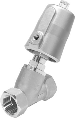1002528 Valvula De Asiento Inclinado Festo VZXF-L-M22C-M-B-G114-310-M1-V4V4T-80-10