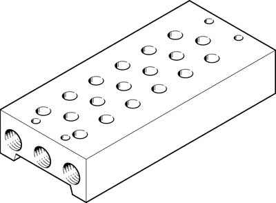 10189 Placa De Alimentacion Festo PRS-1/4-6