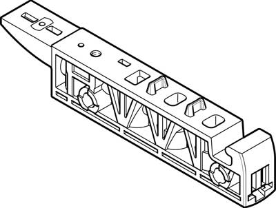 1236027 Placa Base Festo VABS-C8-12XB-QX