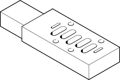 151715 Placa Intermedia Festo MUH-ZP-D-3-L-24G