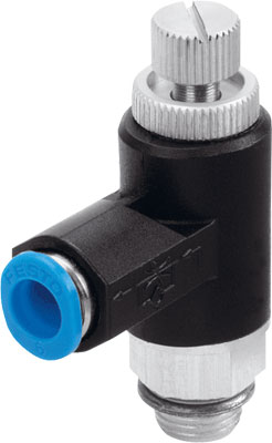 162967 Valvula De Estrangulacion Y Antirretorno Festo GRLA-1/4-QS-6-RS-B