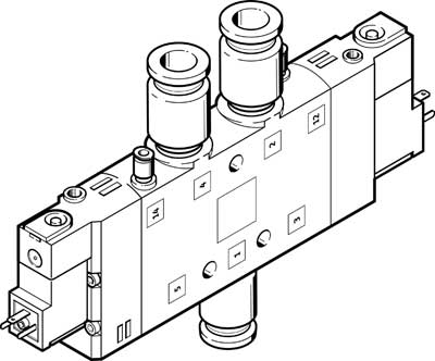 163187 Electrovalvula Festo CPE24-M1H-5JS-QS-12