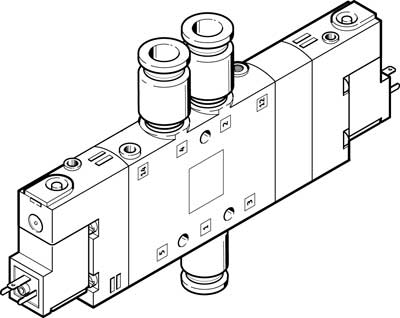 170255 Electrovalvula Festo CPE18-M1H-5/3E-QS-8