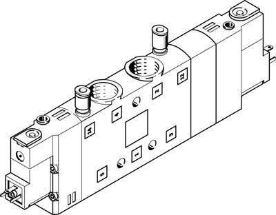170266 Electrovalvula Festo CPE24-M1H-5/3GS-3/8