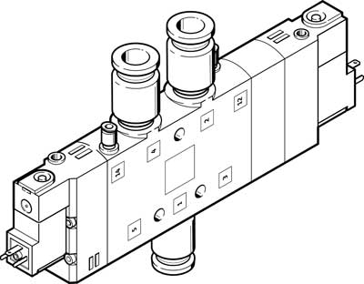 170280 Electrovalvula Festo CPE24-M1H-5/3ES-QS-12