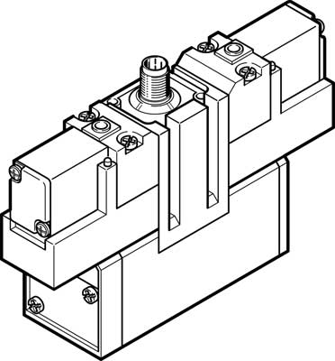 184510 Electrovalvula Festo JMEBDH-5/2-D-3-ZSR-C