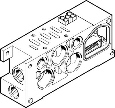18835 Placa De Alimentacion Festo VIGM-04-D-3