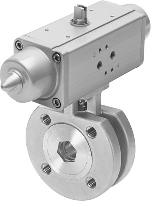 1915404 Unidad Actuadora De Valvula De Bola Festo VZBC-32-FF-40-22-F0405-V4V4T-PS53-R-90-4-C