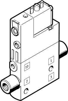 196851 Electrovalvula Festo CPE10-M1BH-3OL-M5