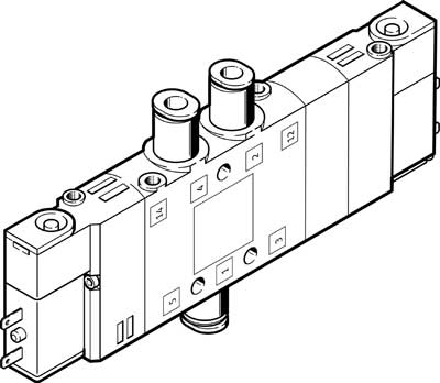 196896 Electrovalvula Festo CPE14-M1BH-5/3B-QS-8