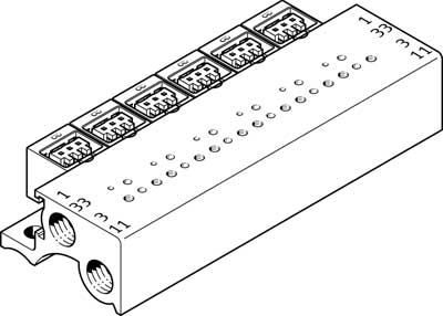 197212 Placa De Alimentacion Festo MHP1-PR2-3-PI