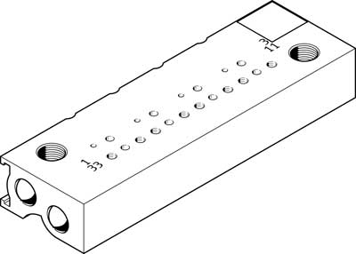 197244 Placa De Alimentacion Festo MHP1-PR6-3-PI-PCB