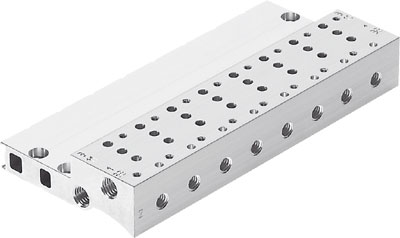 197450 Bloque Para Montaje En Bateria Festo MHA2-PR8-3-M5