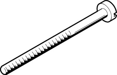 208492 Tornillo Cilindrico Festo DIN 84-M3X35-4.8