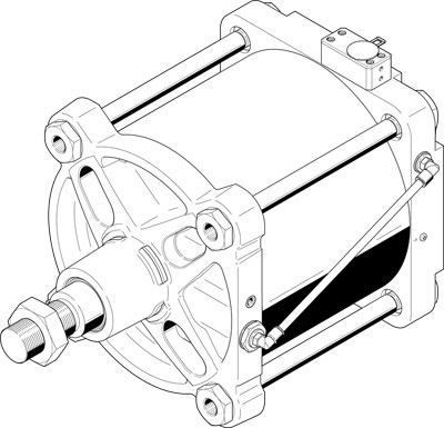 2186271 Actuador Lineal Festo DFPI-320- -ND2P-E-NB3P