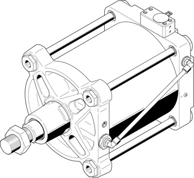 2210666 Actuador Lineal Festo DFPI-250- -ND2P-E-NB3P