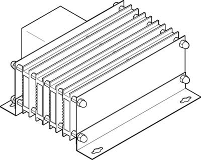 2882343 Resistencia De Frenado Festo CACR-KL2-40-W2000