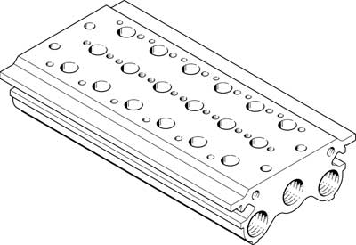 30686 Placa De Alimentacion Festo PRS-3/8-6-B
