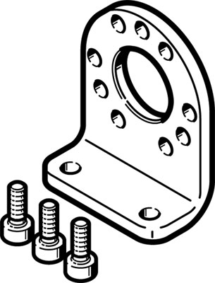 3371840 Fijacion Por Pies Festo DAMH-Q12-6