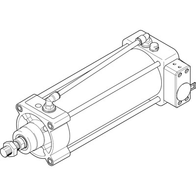 4588304 Actuador Lineal Festo DFPI-100- -ND2P-C1V-NB3P-R-A