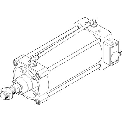 4588636 Actuador Lineal Festo DFPI-125- -ND2P-C1V-NB3P-R-A