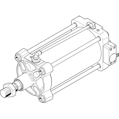 4588972 Actuador Lineal Festo DFPI-160- -ND2P-C1V-NB3P-R-A