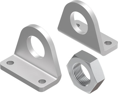 5128 Fijacion Por Pies Festo HBN-20/25X2