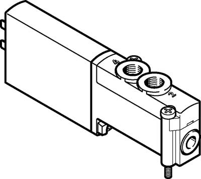 525105 Electrovalvula Festo MHP2-MS1H-5/2-M5