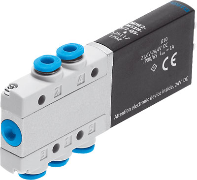 525117 Electrovalvula Festo MHE2-MS1H-5/2-QS-4