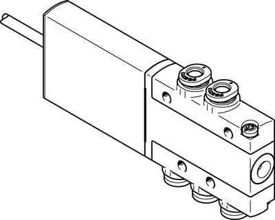 525119 Electrovalvula Festo MHE2-MS1H-5/2-QS-4-K
