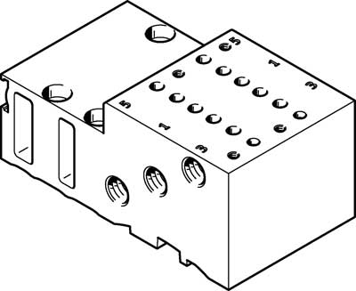 525122 Placa De Alimentacion Festo MHP2-PR2-5