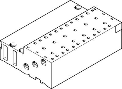 525124 Placa De Alimentacion Festo MHP2-PR6-5