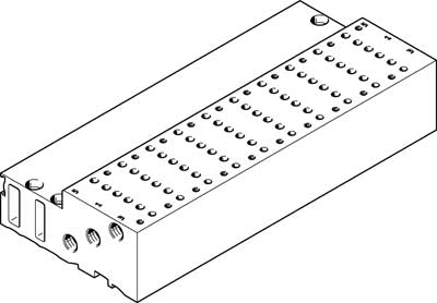 525126 Placa De Alimentacion Festo MHP2-PR10-5