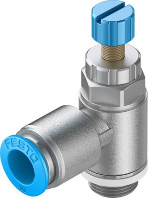 534340 Valvula De Estrangulacion Y Antirretorno Festo GRLA-1/4-QS-10-RS-D