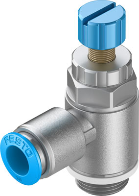534343 Valvula De Estrangulacion Y Antirretorno Festo GRLA-3/8-QS-10-RS-D
