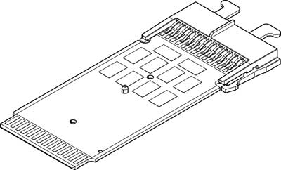 537995 Modulo Distribuidor Electrico Festo VMPA1-MPM-EV-ABV-4
