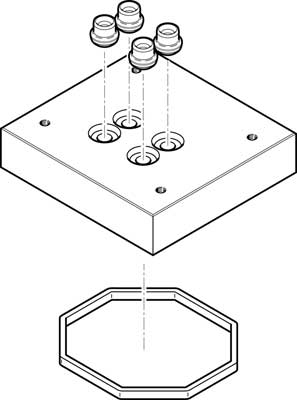 539502 Multipolo Festo CPV14-VI-P2-1/8-D