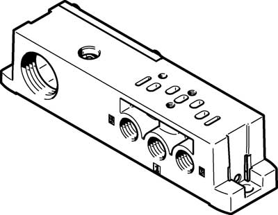 539724 Placa Base Festo VABS-S4-2S-N18-K2