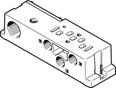 539726 Placa Base Festo VABS-S4-1S-N14-K2