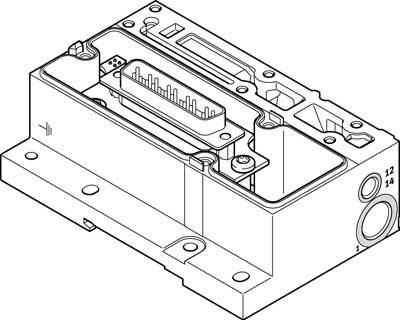 540895 Conexion Electrica Festo VMPA1-MPM-EPL-EU