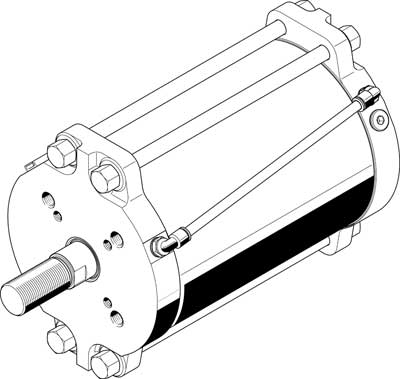 542711 Actuador Lineal Festo DLP-200- -A