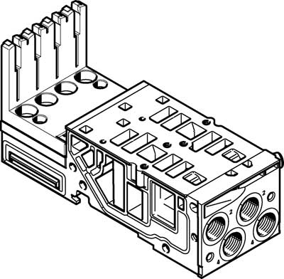 546803 Placa Base Festo VMPA2-AP-2-1-EMS-4