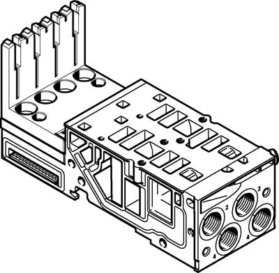 546807 Placa Base Festo VMPA2-AP-2-1-EMM-2