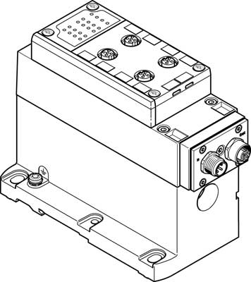 549042 Conexion Electrica Festo VABE-S6-1LF-C-A4-E