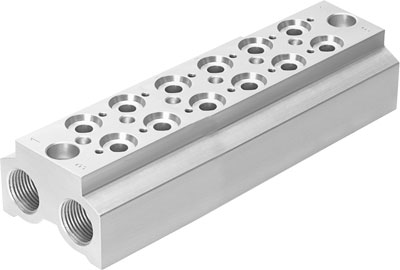 550605 Placa De Alimentacion Festo CPE10-3/2-PRS-1/4-6-NPT