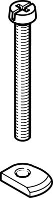 553996 Fijacion Festo VAME-S3-2-H