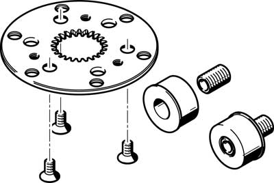 554389 Kit De Conversion Festo DADM-CK-65-3