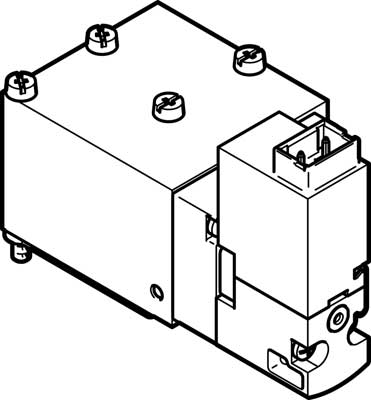 560714 Electrovalvula Festo VOVG-B12-M52Q-AH-F-1H3