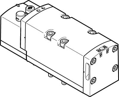 560821 Electrovalvula Festo VSVA-B-M52-MZD-D2-1T1L