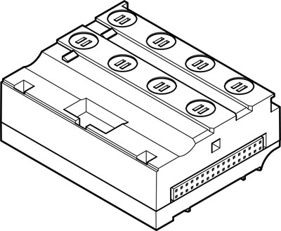 560969 Modulo Distribuidor Electrico Festo VMPAL-EVAP-14-1-4
